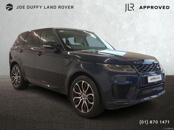 Land Rover Range Rover Sport SUV, Petrol Plug-in Hybrid, 2021, Blue