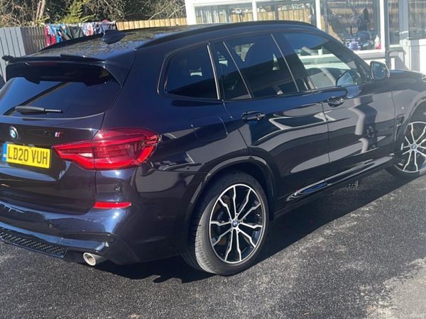 BMW X3 SUV, Petrol, 2020, Black