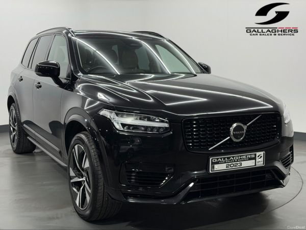 Volvo XC90 SUV, Petrol Plug-in Hybrid, 2023, Black