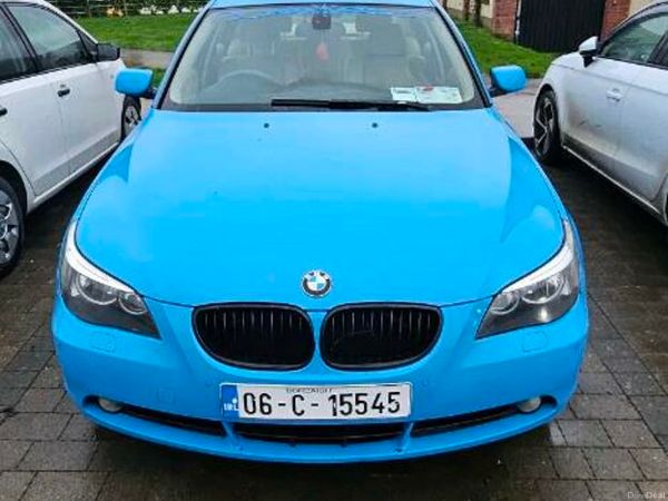 BMW 5-Series Saloon, Diesel, 2006, Blue