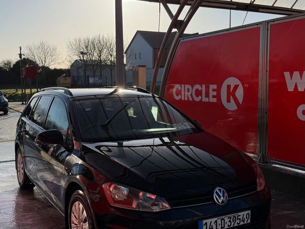 Volkswagen Golf Estate, Diesel, 2014, Black