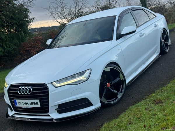 Audi A6 Saloon, Diesel, 2015, White