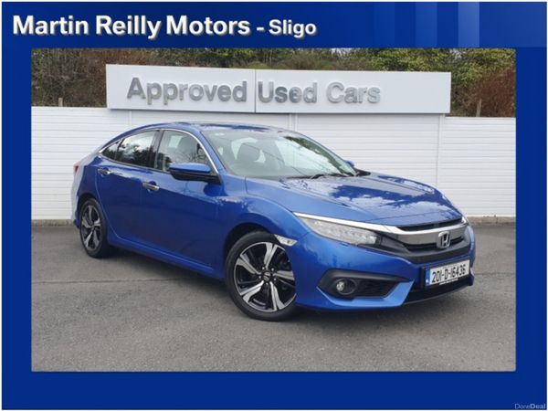 Honda Civic Saloon, Petrol, 2020, Blue