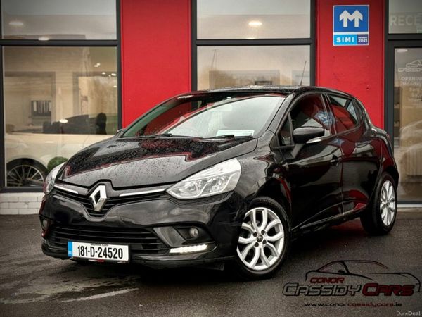 Renault Clio Hatchback, Petrol, 2018, Black