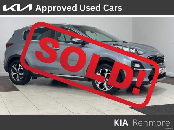 Kia Sportage MPV, Diesel Hybrid, 2021, Grey