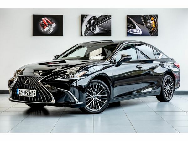Lexus ES Saloon, Petrol Hybrid, 2022, Black