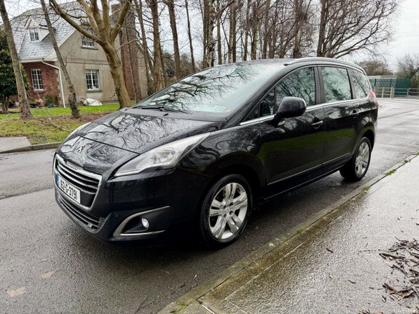 Peugeot 5008 MPV, Diesel, 2016, Black