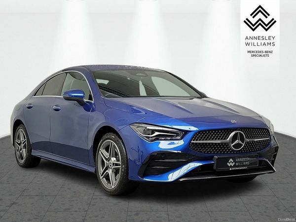 Mercedes-Benz CLA Coupe, Petrol Plug-in Hybrid, 2025, Blue