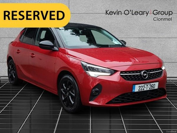 Opel Corsa Hatchback, Petrol, 2022, Red