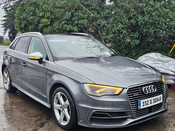 Audi A3 Hatchback, Petrol Plug-in Hybrid, 2015, Grey