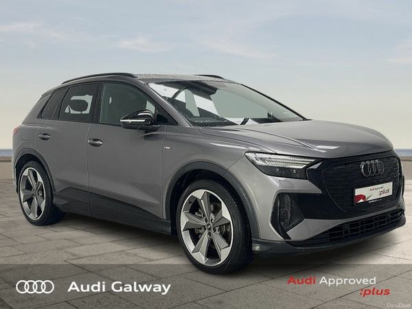 Audi Q4 e-tron SUV, Electric, 2024, Grey