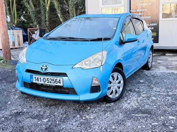 Toyota Aqua Hatchback, Petrol Hybrid, 2014, Blue