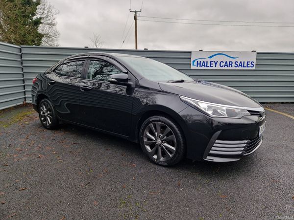 Toyota Corolla Saloon, Petrol, 2018, Black