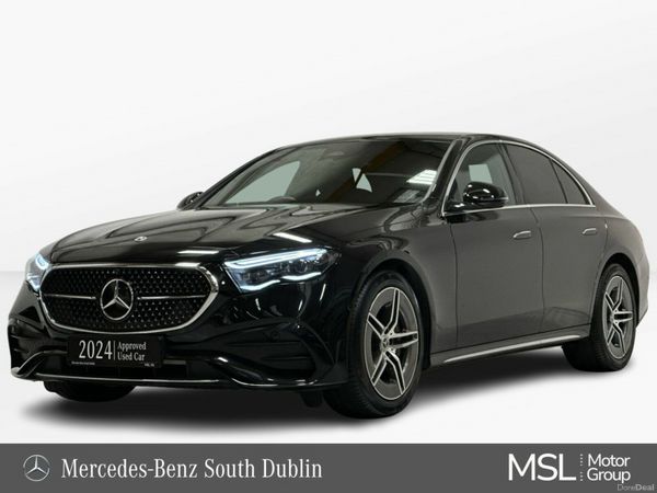 Mercedes-Benz E-Class Saloon, Diesel Hybrid, 2024, Black