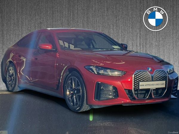 BMW i4 Hatchback, Electric, 2026, Red