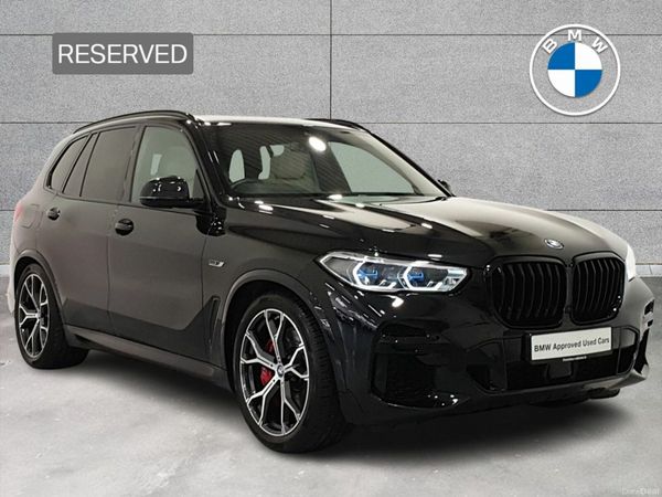 BMW X5 SUV, Petrol Plug-in Hybrid, 2022, Black