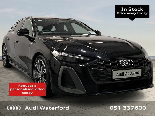 Audi A5 Estate, Diesel, 2025, Black