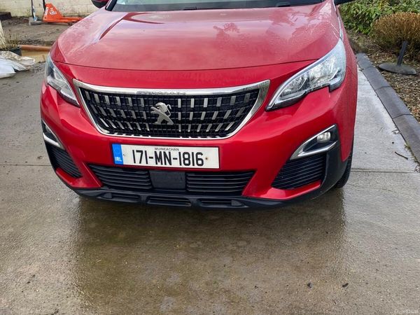 Peugeot 3008 SUV, Diesel, 2017, Red