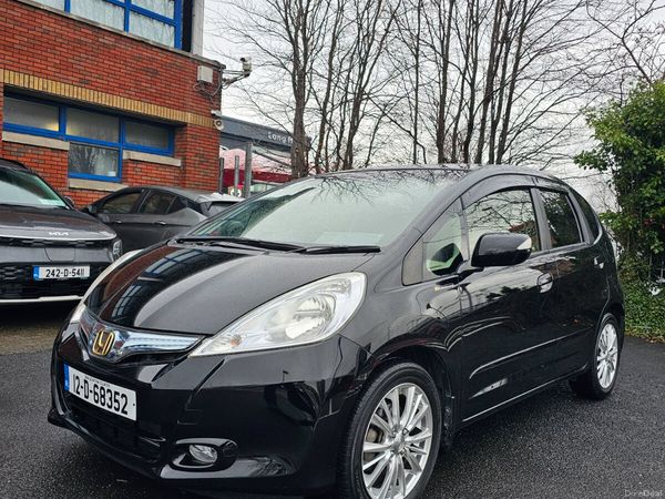 Honda Fit Hatchback, Petrol Hybrid, 2012, Black