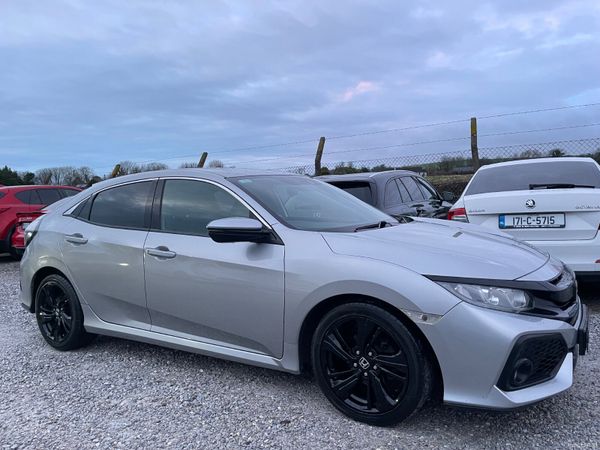 Honda Civic Hatchback, Petrol, 2019, Grey
