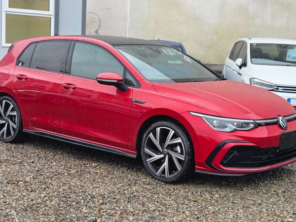 Volkswagen Golf Hatchback, Petrol, 2022, Red