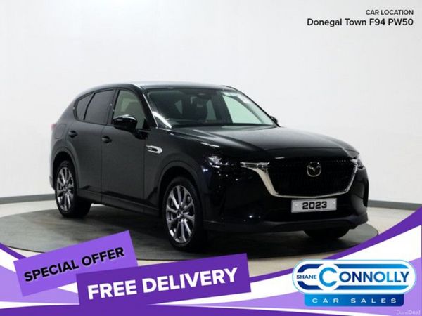 Mazda CX-60 SUV, Petrol Hybrid, 2023, Black