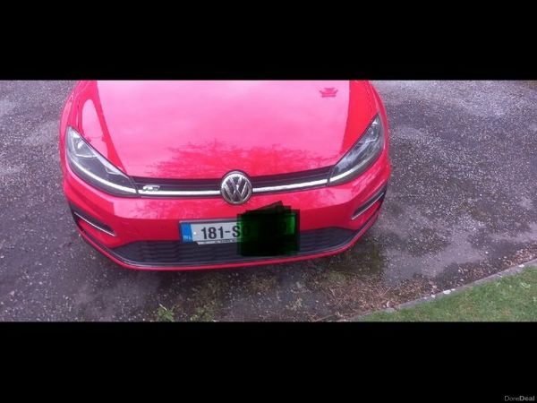 Volkswagen Golf Estate, Diesel, 2018, Red