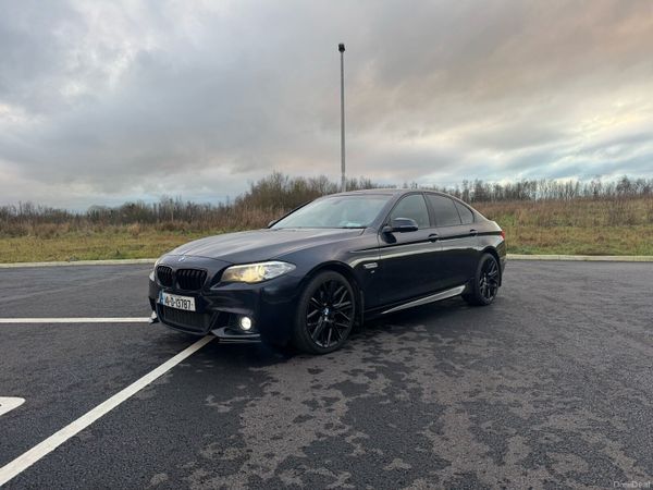BMW 5-Series Saloon, Diesel, 2014, Blue