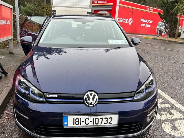 Volkswagen Golf Estate, Electric, 2018, Blue