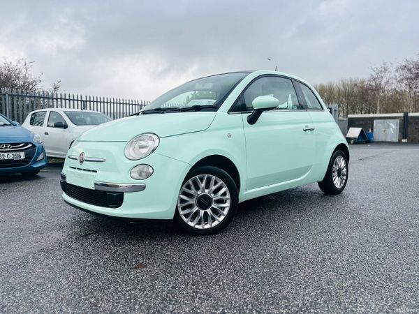 Fiat 500 Hatchback, Petrol, 2015, Green