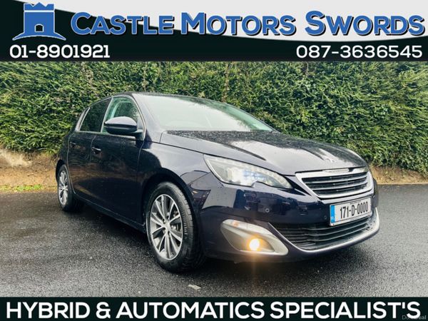 Peugeot 308 Hatchback, Petrol, 2017, Blue
