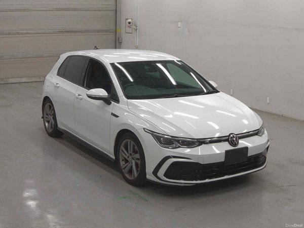 Volkswagen Golf Hatchback, Petrol Hybrid, 2022, White