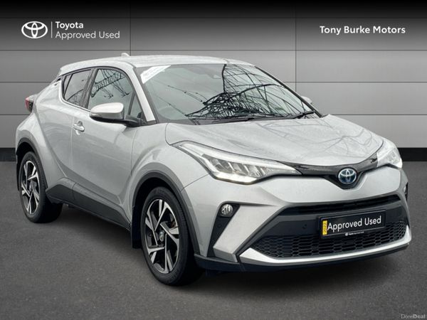 Toyota C-HR SUV, Petrol Hybrid, 2022, Silver