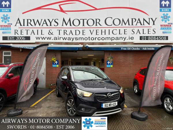Opel Crossland X MPV, Petrol, 2018, Blue