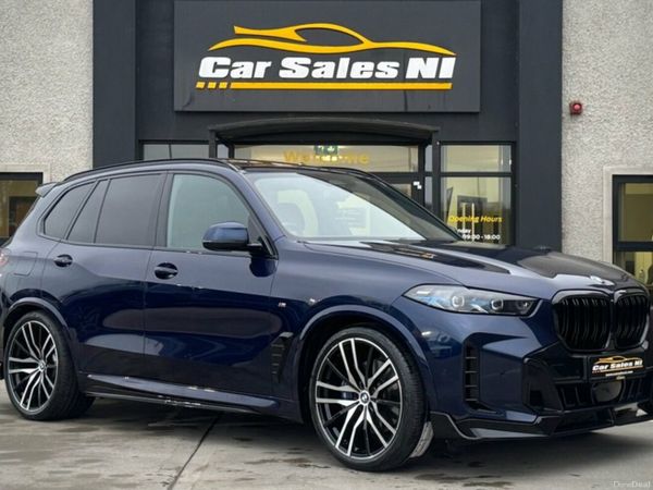 BMW X5 SUV, Diesel Hybrid, 2024, Blue