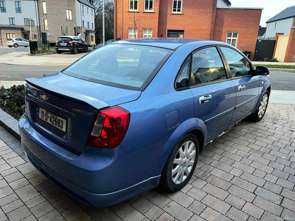 Chevrolet Lacetti Saloon, Petrol, 2011, Blue