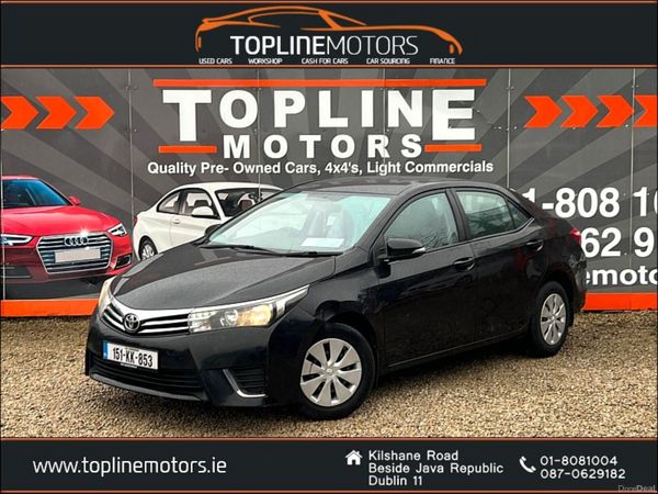 Toyota Corolla Saloon, Diesel, 2015, Black