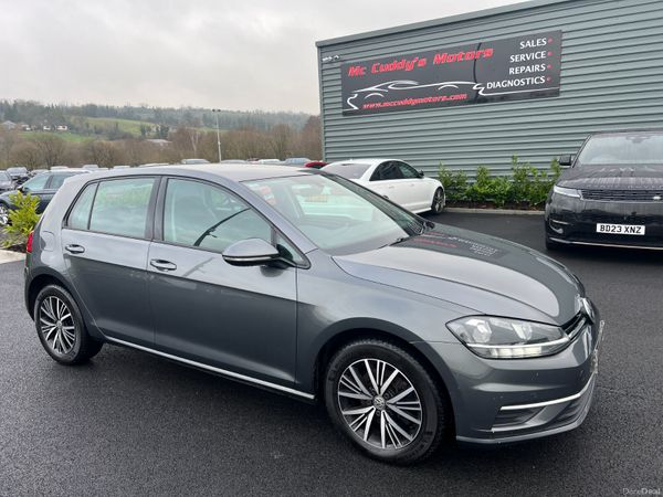 Volkswagen Golf Hatchback, Diesel, 2018, Grey
