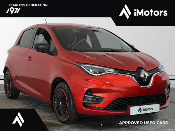 Renault Zoe Hatchback, Electric, 2020, Red