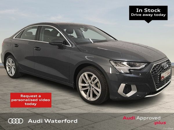 Audi A3 Saloon, Petrol, 2023, Grey