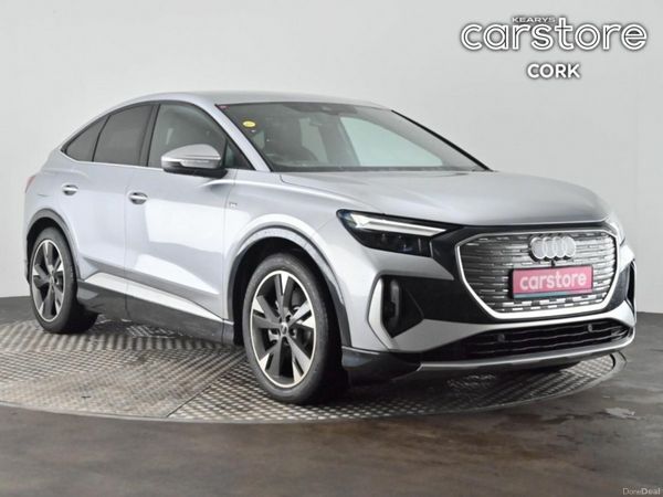 Audi Q4 e-tron SUV, Electric, 2022, Silver