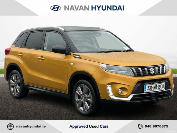 Suzuki Vitara SUV, Petrol Hybrid, 2023, Yellow