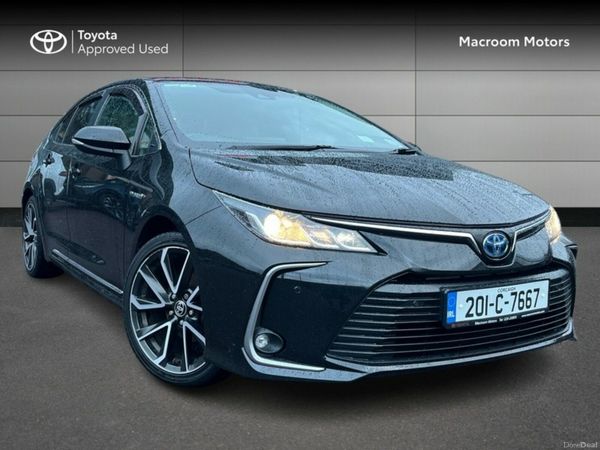Toyota Corolla Saloon, Petrol Hybrid, 2020, Black
