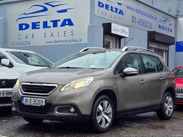 Peugeot 2008 SUV, Petrol, 2016, Grey