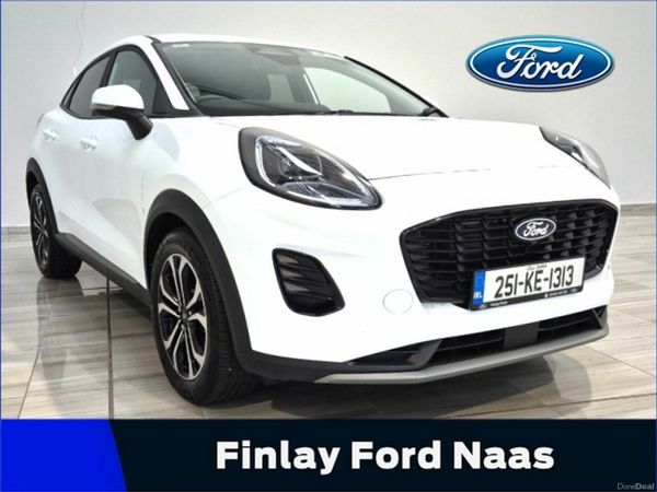 Ford Puma MPV, Petrol Hybrid, 2025, White
