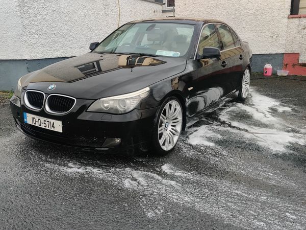 BMW 5-Series Saloon, Diesel, 2010, Black