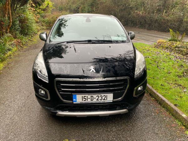 Peugeot 3008 SUV, Diesel, 2015, Black