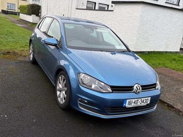 Volkswagen Golf Estate, Diesel, 2016, Blue