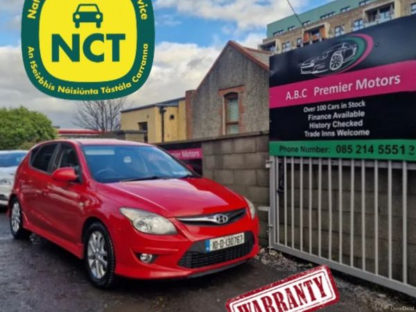 Hyundai i30 Hatchback, Petrol, 2010, Red