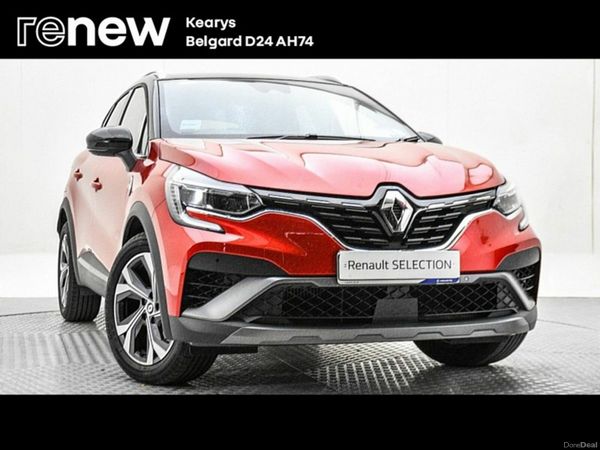 Renault Captur Hatchback, Petrol, 2022, Red